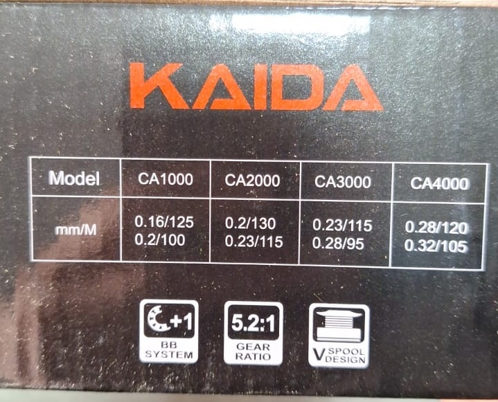 Катушка Kaida Captain, 5+1 подш., 5.2:1, CA3000