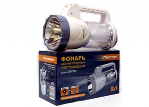 Фонарь аккумуляторный светодиодный AFC872, 2W Спутник 1LED+30LED, 220V, SOLAR, POWER BANK