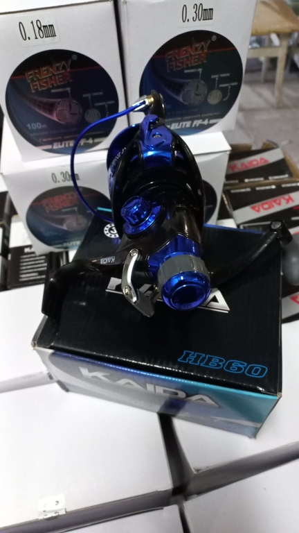 Катушка Kaida HB 60 3 подшипника байтранером