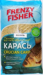 Прикорм Frenzy Fisher (UA) 1кг, Карась, ваниль с протеином (1/20)
