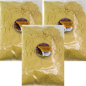 Сухари панир. экструдир. Кукурузные чеснок 500гр (3/15) (465)