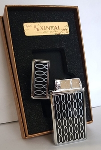 'Зажигалка S339 двойное пламя (5096)