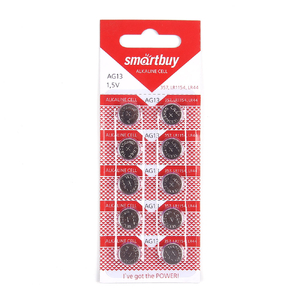 AG13 SmartBuy  BL10 (357A/LR44/A76 бат-ка для часов) (10/100)