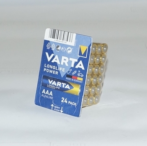 LR3 Varta POWER (HIGH ENERGY) AAA BOX24 Alkaline 1.5V (4903) (24/288) Новый Дизайн