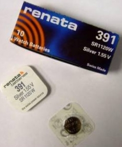 Renata R 391 bl1 (SR 1120 W,бат-ка для часов) 10/100