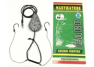 Оснастка оснащенная Макушатник с петлей "Гриппа" 60 гр (320060)