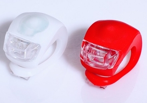 Фонарь велосипедный, набор из 2 шт, 2 LED, 3 режима, микс (1134517)