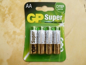 LR6 GP Super alkaline BL-4 (4/40)