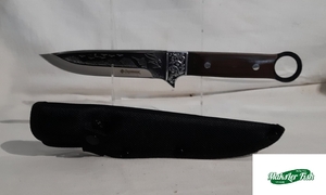 Нож охотничий, сталь 65х13, чехол, FB1571-1 (1/12)
