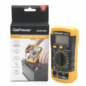 Мультиметр GoPower DigiM 500 (1/60)