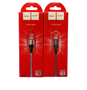 Кабель HOCO X50 Micro, 2,4A, 1м