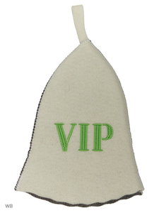 Шапка для бани "Люкс" с вышивкой VIP
