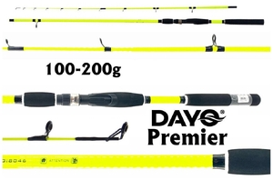 Спиннинг DAYO Premier, 2х частн., 100-200гр, 2,7м
