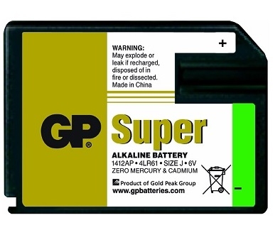 4LR61 GP Super BL1, 6V Оригинал (1/10)