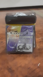Крючки COBRA viking 115, 10 шт в упаковке №8