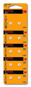 Kodak AG6 (370) LR920, LR69  батарейка часовая (10/100/1000)