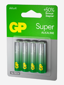 LR6 GP G-Tech Super alkaline АА, BL-4, alkaline (4/40//160)