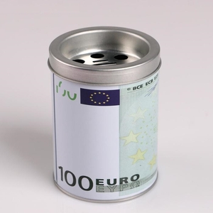 Пепельница бездымная, EURO, круглая, высокая, 7,7*10,2см, микс, 5082190
