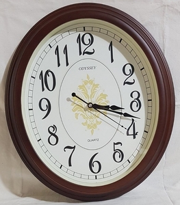 Часы настенные пластик, 48х40 см (2956-OAR)