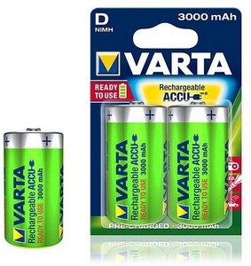 Аккумулятор бытовой VARTA ACCU R20/D 3000мАч (2/20) 