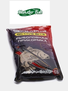 Y-AB-19, Прикормка Yaman Active Bite Карп (мёд), цв. жёлтый, 900 г (1/15)