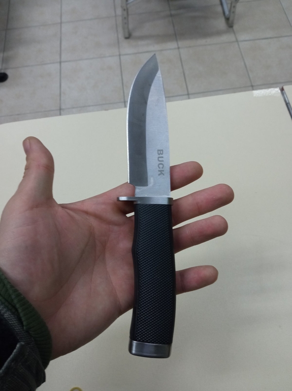 Нож охотничий, чехол, Buck 009Н