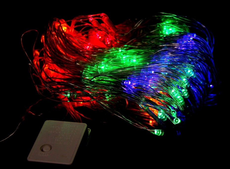 Гирлянда СЕТКА RGB светодиодная 2,0*2,0м