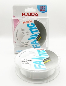 Леска Kaida Fanatik, 100м, 6.52кг, 0,20мм (10) 