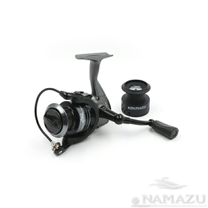N-RBST2000, Катушка Namazu Black Storm BST2000, 7+1 подш., метал. шпуля + запасная графит