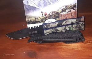 Нож бабочка Columbia 22см, чехол (1/12)