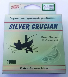 Леска Frenzy Fisher (UA) SILVER CRUCIAN 100м 0,18мм