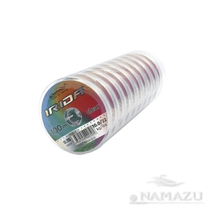 Леска Namazu "Irida",  L-100 м, d-0,35 мм, test-10,00 кг, прозрачная NI100-0,35