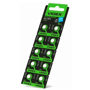 AG4 Videx батарейка часовая, alkaline BL-10 (10/100)