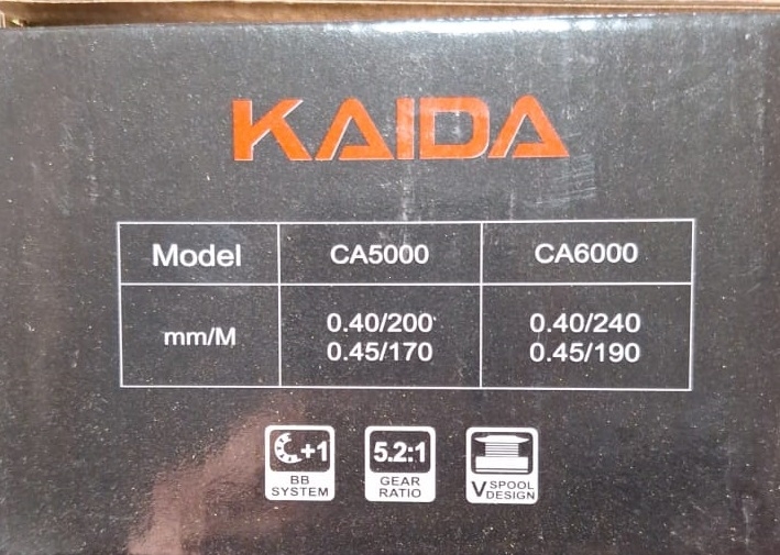 Катушка Kaida Captain, 5+1 подш., 5.2:1, CA5000