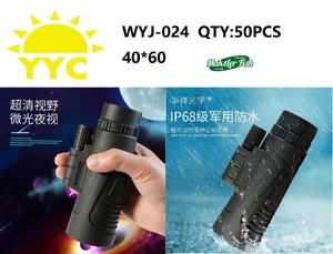 Монокуляр 40х60, IP68, чехол, WYJ-024