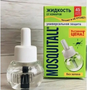 Жидкость для фумигатора от комаров 45 ночей Mosquitall (6/48)