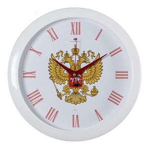 6026-282 Часы настенные пластик (d=30см)