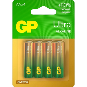LR6 GP G-Tech ULTRA АА, BL-4, alkaline (4/40/160)