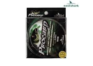 Леска PROCARP 100 м черно-зеленая 0,22мм