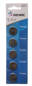 CR2025 КОСМОС BL5, 3V (5/60)
