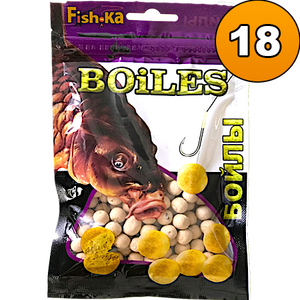 Бойлы "Fish.ka" тонущие запах Червя 18мм 100г (674) (2/6)