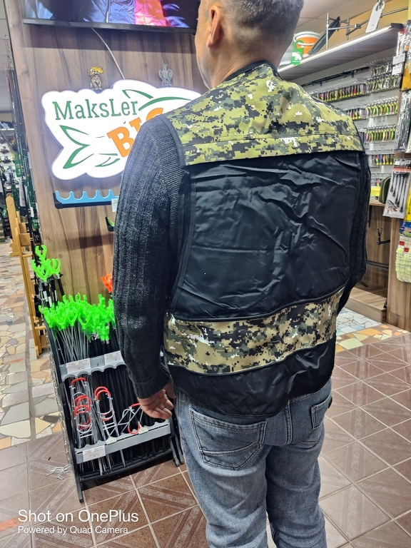 Жилет мужской, камуфляж, 3XL (1/5)