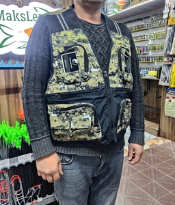 Жилет мужской, камуфляж, 3XL (1/5)