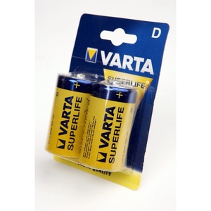 R20 Varta SUPERLIFE D BL2 Heavy Duty 1.5V (2020) (2/24/120)