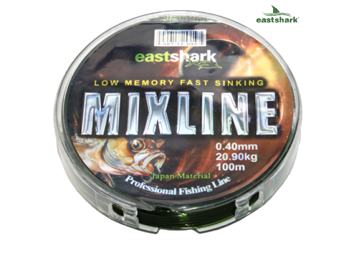 Леска MIXLINE 0,20 100 м чёрно-зелёная, 5,50 кг