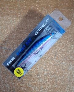 Воблер Viking Silver Steez Shad 80F, 10гр, 80мм, 0,5-2м, #001