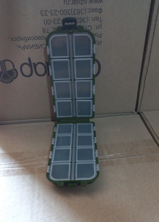 Коробка KAIDA ZX-023 на 16 ячеек двухсторонняя