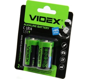 LR14 Videx alkaline BL2, 1,5V (2/24/96)