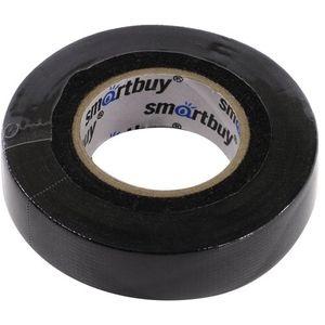 Изолента Smartbuy 0,18*19мм, 20м, черная (10/200)