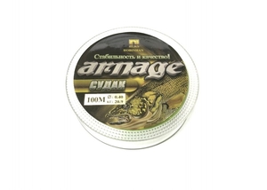 Леска ARNAGE Судак 100м, белая, 0,40мм (1/10)